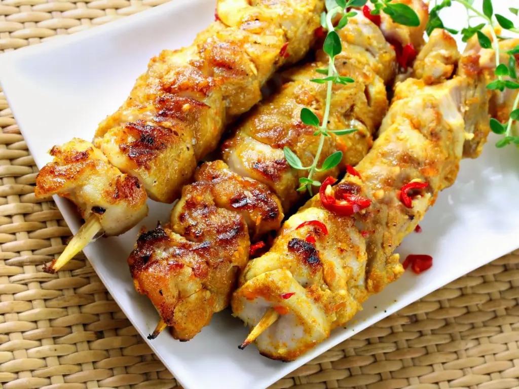 BROCHETTES DE POULET