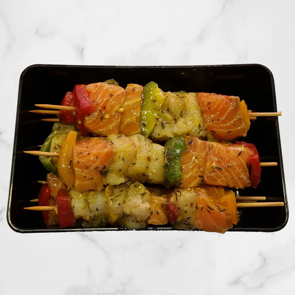 BROCHETTES DE POISSON