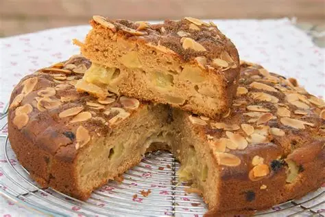 Moelleux rhubarbe pomme