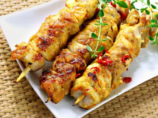 BROCHETTES DE POULET
