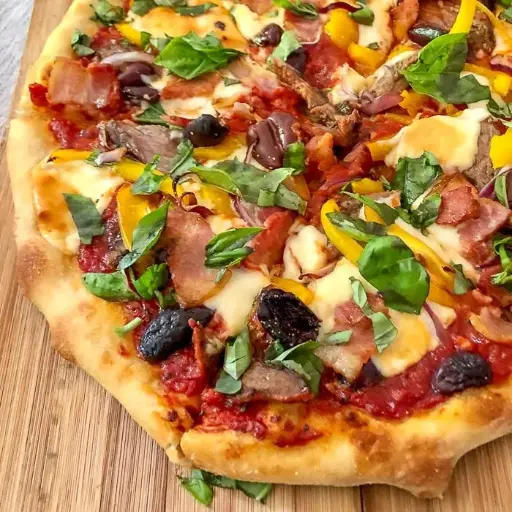 PIZZA CHIECKEN, BARBECU MOYENNE
