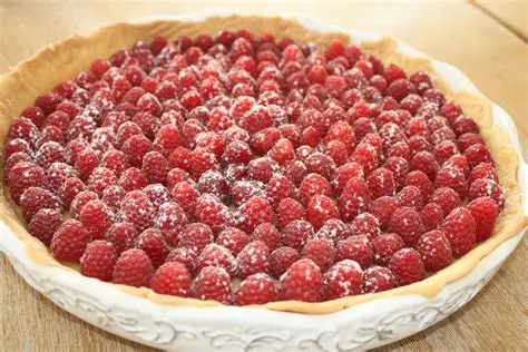 Tarte framboise 
