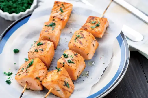 Brochette de poisson