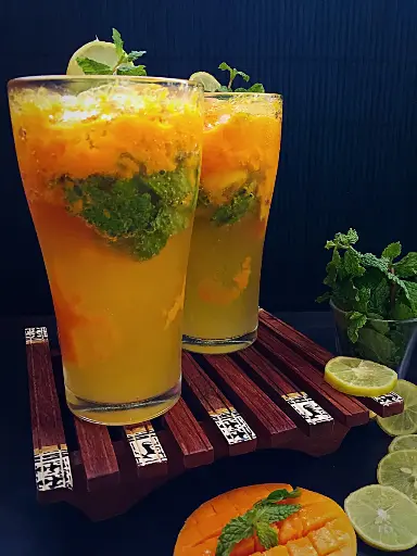 MOJITO MANGUE(Feuille de menthe-citron-sucre de canne-mangue)